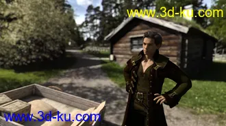 3D打印模型Old Swedish Town - DAZ Studio Iray HDRI Pack的图片