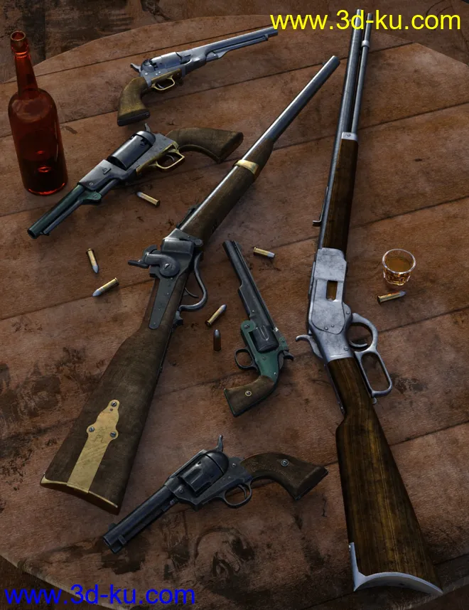 Old West Firearms Vol 1模型的图片1