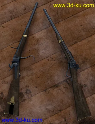 3D打印模型Old West Firearms Vol 1的图片