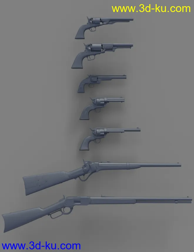 Old West Firearms Vol 1模型的图片11