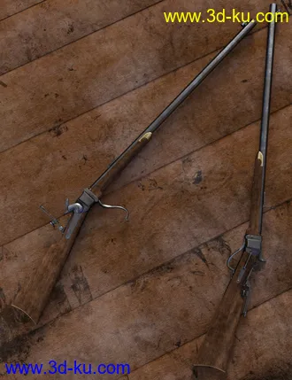 3D打印模型Old West Firearms Vol 2的图片