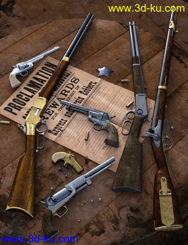 Old West Firearms Vol 3模型的图片1