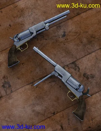3D打印模型Old West Firearms Vol 3的图片