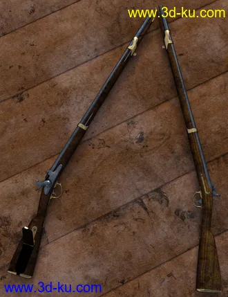 3D打印模型Old West Firearms Vol 3的图片