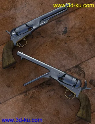 3D打印模型Old West Firearms Vol 3的图片