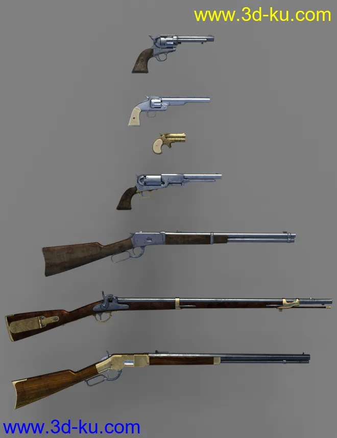 Old West Firearms Vol 3模型的图片10