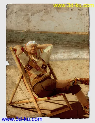 3D打印模型On The Beach (60s) Outfit for Genesis 8 Male(s)的图片