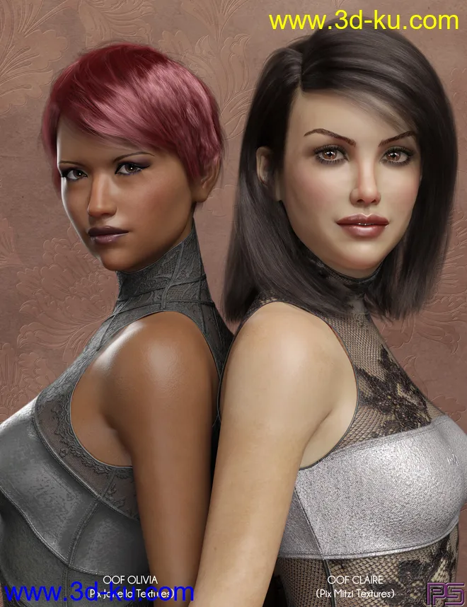 Oodles of Faces Morphs for Genesis 8 Female(s)模型的图片2