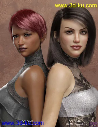 3D打印模型Oodles of Faces Morphs for Genesis 8 Female(s)的图片