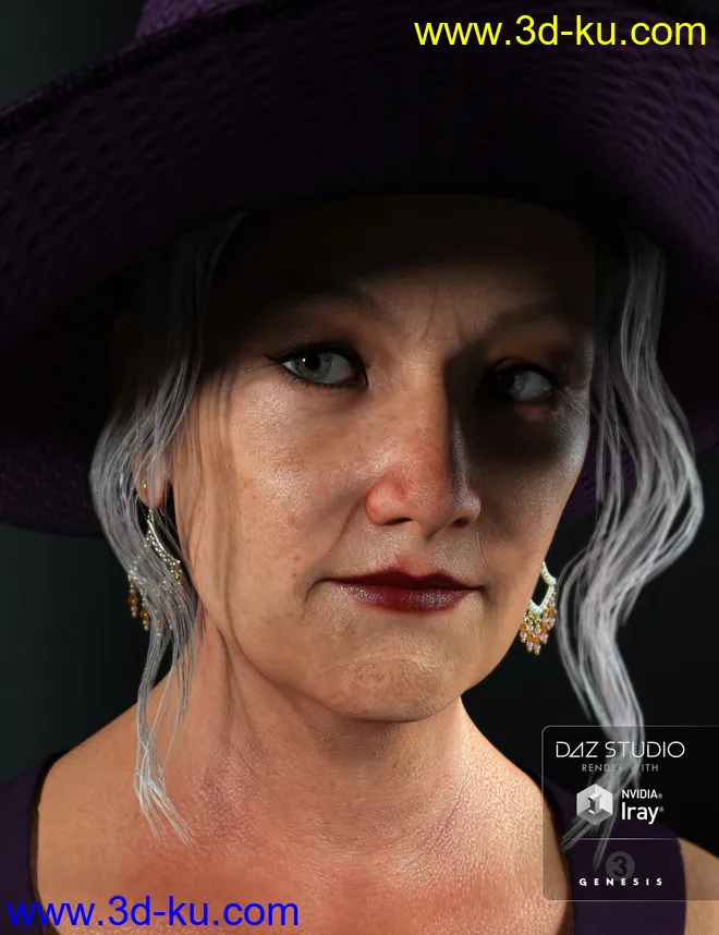 Opal for Genesis 3 Female模型的图片3