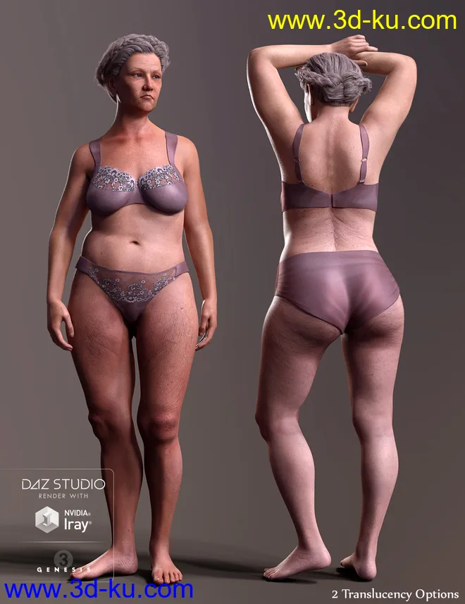 Opal for Genesis 3 Female模型的图片6