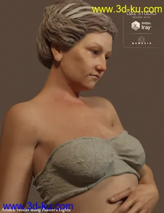 3D打印模型Opal for Genesis 3 Female的图片