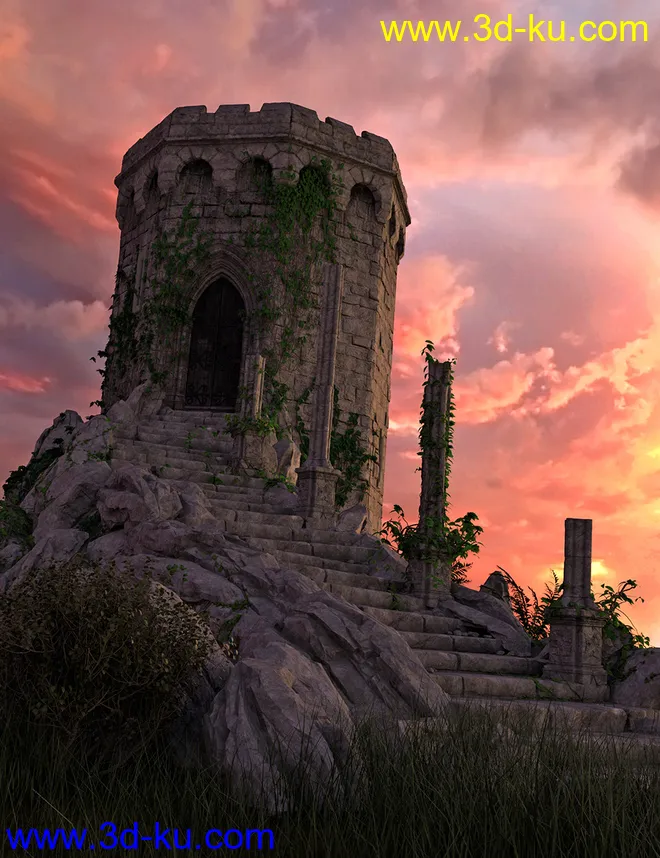Orestes Iray HDRI Skydomes - Day's End模型的图片3