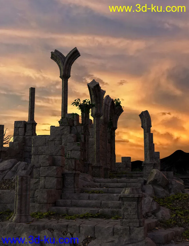 Orestes Iray HDRI Skydomes - Day's End模型的图片6