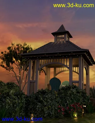 3D打印模型Orestes Iray HDRI Skydomes - Day's End的图片