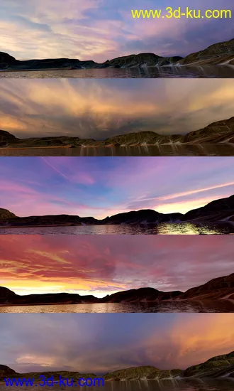 3D打印模型Orestes Iray HDRI Skydomes - Day's End的图片