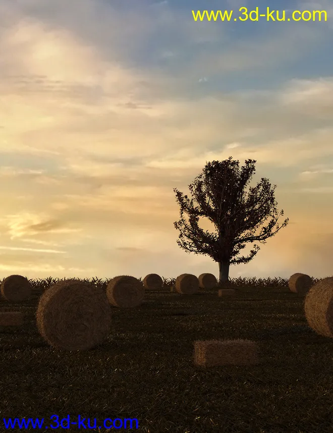 Orestes Iray HDRI Skydomes - Vanilla Evening模型的图片2