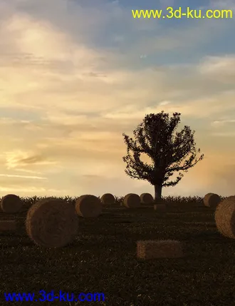 3D打印模型Orestes Iray HDRI Skydomes - Vanilla Evening的图片