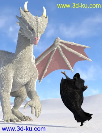 3D打印模型Oso Draco Furo for Daz Dragon 3的图片