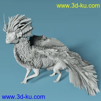 3D打印模型Oso Pixie Dragon for Daz Dragon 3的图片