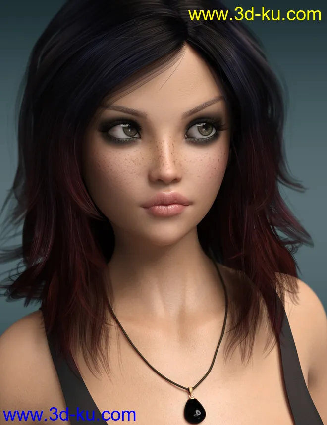 P3D Poppy for Kanade 8模型的图片4