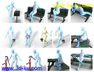 3D打印模型Parkland Props的图片