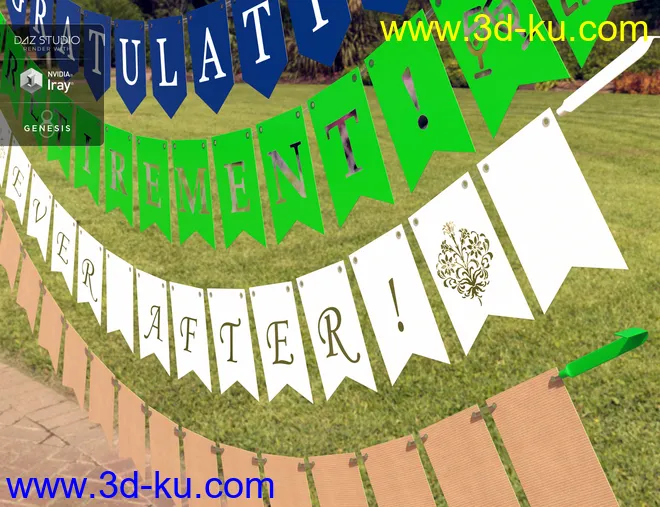 Party Decoration Elements模型的图片5