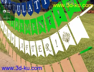 3D打印模型Party Decoration Elements的图片