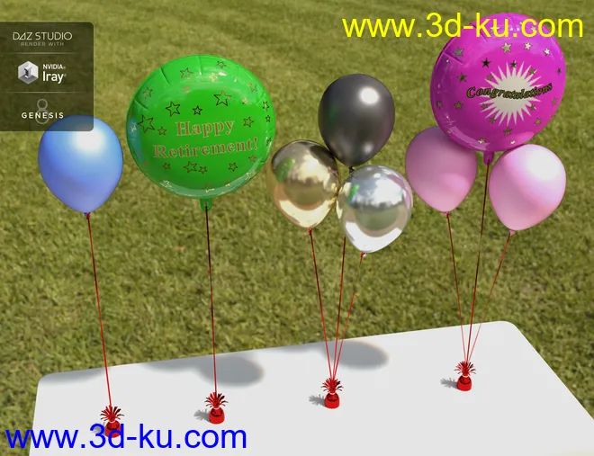 Party Decoration Elements模型的图片9