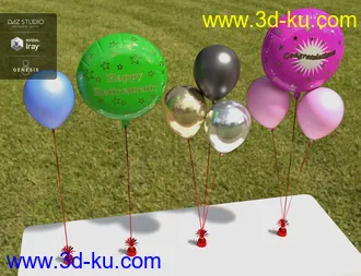 3D打印模型Party Decoration Elements的图片