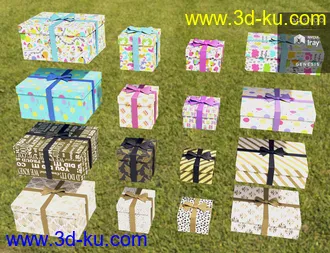 3D打印模型Party Decoration Elements的图片