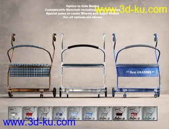 3D打印模型Personal Aids for Genesis 3 and Genesis 8的图片
