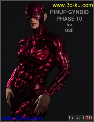 3D打印模型Pin-Up Gynoid Phase 10 For G8F的图片