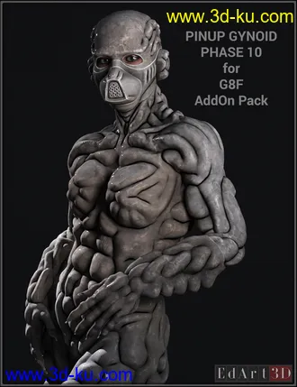 3D打印模型Pin-Up Gynoid Phase 10 For G8F AddOn Pack的图片