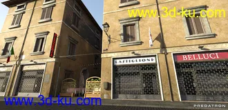 3D打印模型Pizzeria Algihieri的图片