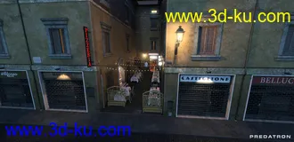 3D打印模型Pizzeria Algihieri的图片
