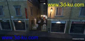 3D打印模型Pizzeria Algihieri的图片