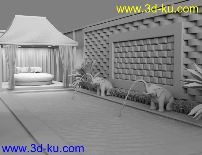 Pool Villa模型的图片6