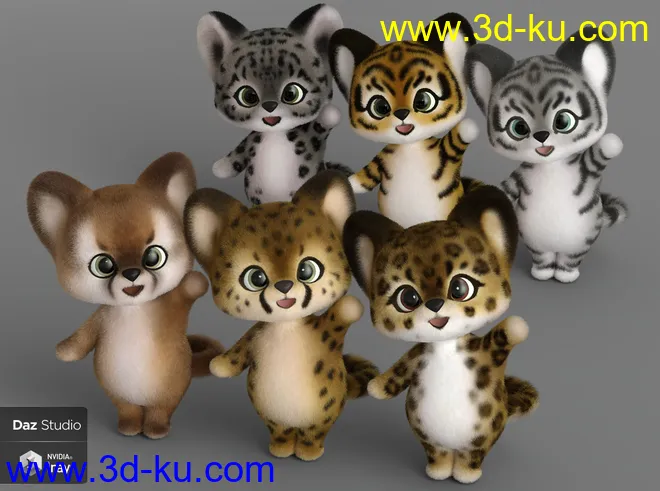 Pounce the Puma - Plushies 2.0模型的图片5