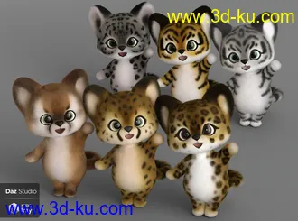 3D打印模型Pounce the Puma - Plushies 2.0的图片