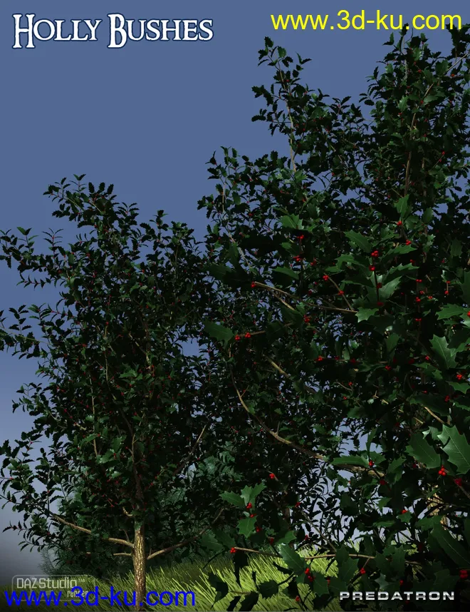 Predatron Holly Bushes模型的图片1