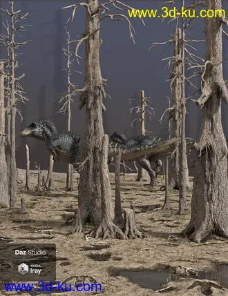 3D打印模型Prehistoric Floodplain Modules的图片