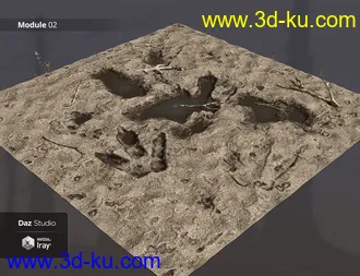 3D打印模型Prehistoric Floodplain Modules的图片
