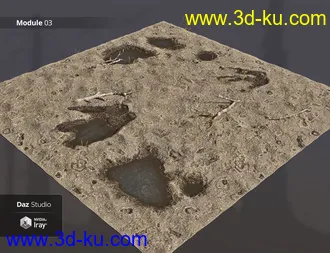 3D打印模型Prehistoric Floodplain Modules的图片