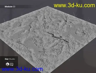 3D打印模型Prehistoric Floodplain Modules的图片