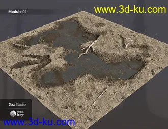 3D打印模型Prehistoric Floodplain Modules的图片