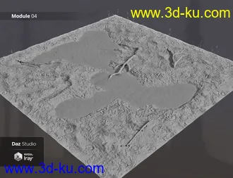 3D打印模型Prehistoric Floodplain Modules的图片