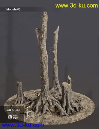 3D打印模型Prehistoric Floodplain Modules的图片