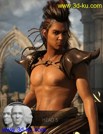 3D打印模型Prime Brawnies for Genesis 8 Male Centaur的图片