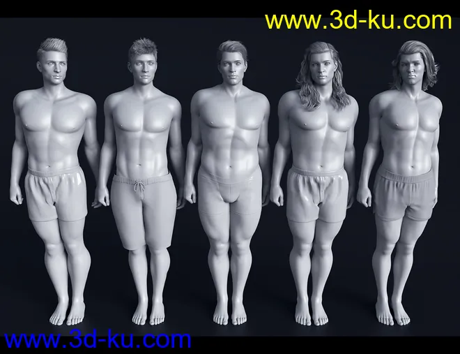 Prime Brawnies for Genesis 8 Male Centaur模型的图片10